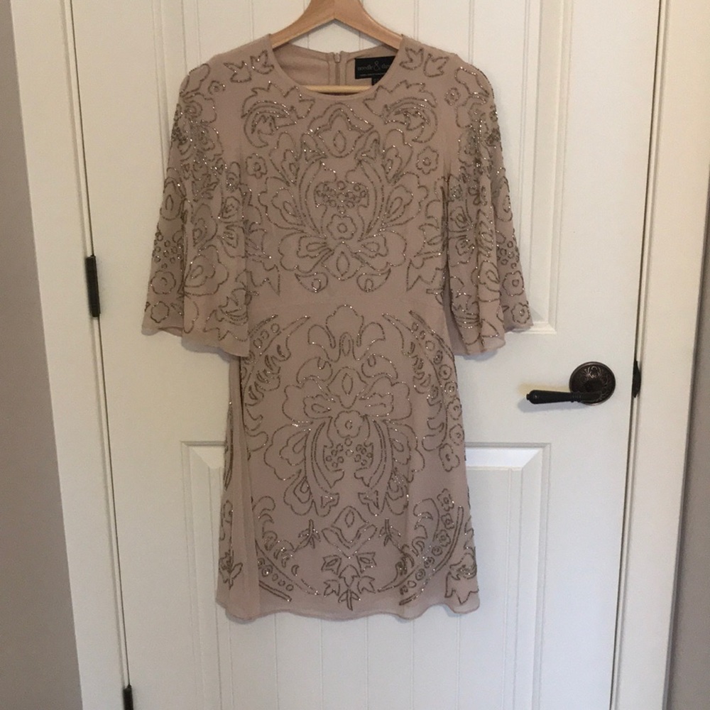 needle and thread formal dress